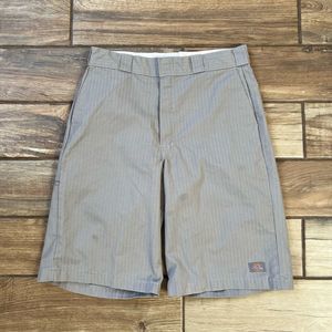 Vintage Pinstripe dickies loose fit shorts